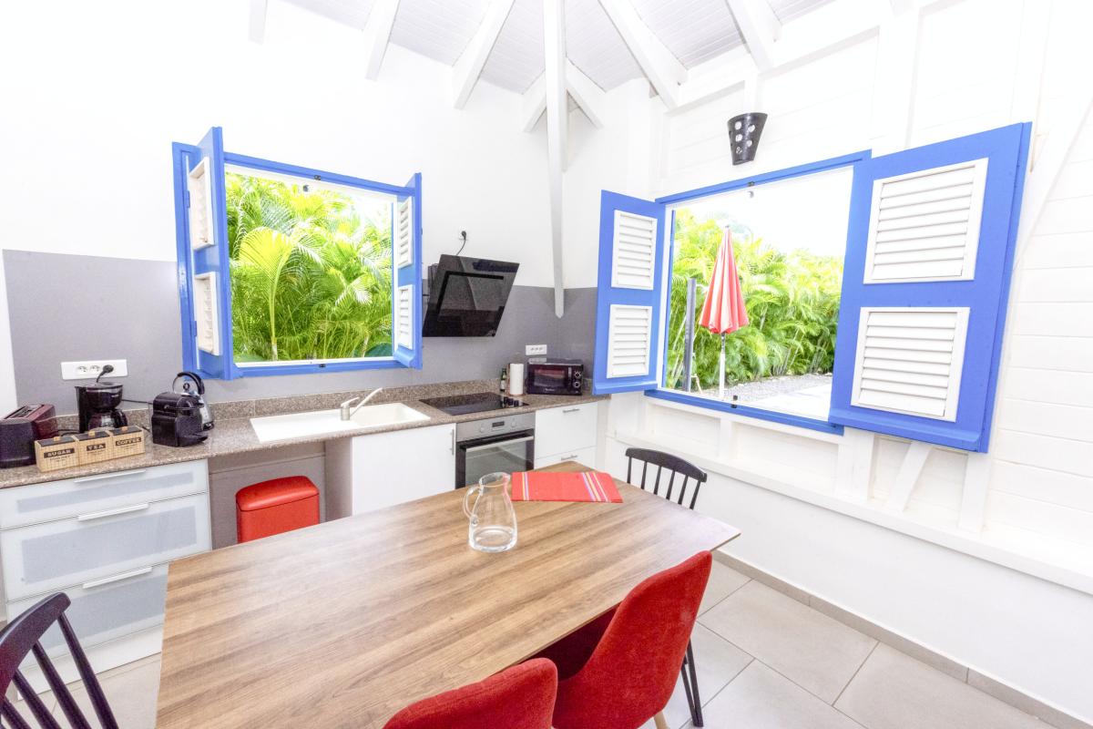 13.Location villa piscine Marie Galante Guadeloupe_Pièce de vie